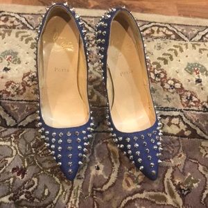 Christian Louboutin Denim Pigalle (Re-List)